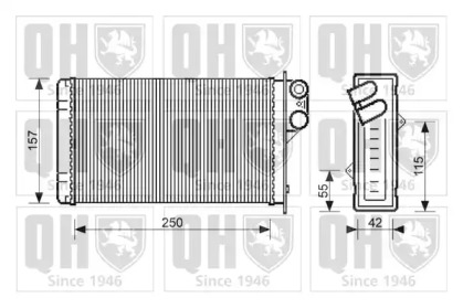 Теплообменник (QUINTON HAZELL: QHR2002)