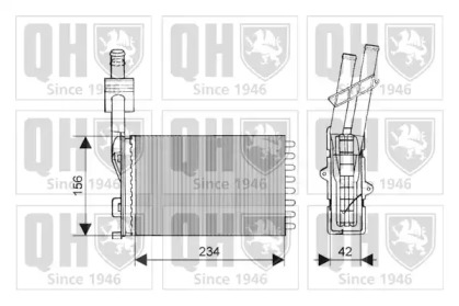 Теплообменник (QUINTON HAZELL: QHR2003)