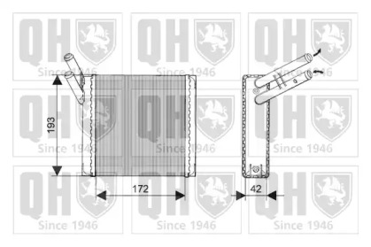 Теплообменник (QUINTON HAZELL: QHR2015)