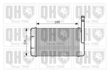 Теплообменник (QUINTON HAZELL: QHR2016)