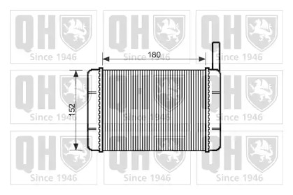 Теплообменник (QUINTON HAZELL: QHR2018)