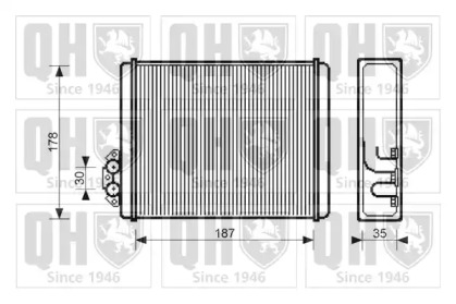 Теплообменник (QUINTON HAZELL: QHR2035)
