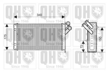 Теплообменник (QUINTON HAZELL: QHR2037)