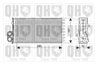 Теплообменник (QUINTON HAZELL: QHR2038)