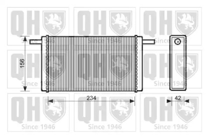 Теплообменник (QUINTON HAZELL: QHR2048)