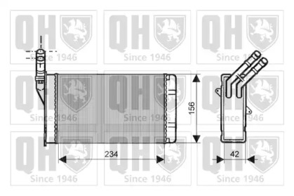 Теплообменник (QUINTON HAZELL: QHR2058)