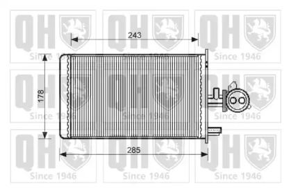 Теплообменник (QUINTON HAZELL: QHR2064)