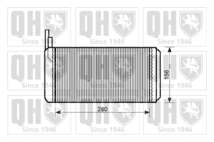 Теплообменник (QUINTON HAZELL: QHR2077)