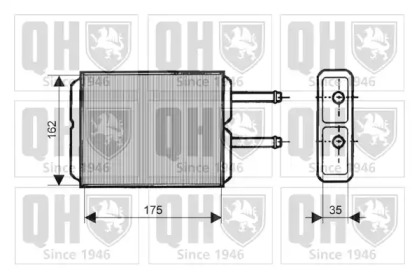 Теплообменник (QUINTON HAZELL: QHR2081)