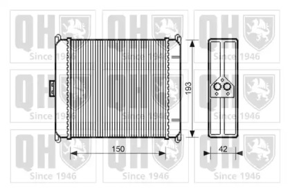 Теплообменник (QUINTON HAZELL: QHR2085)
