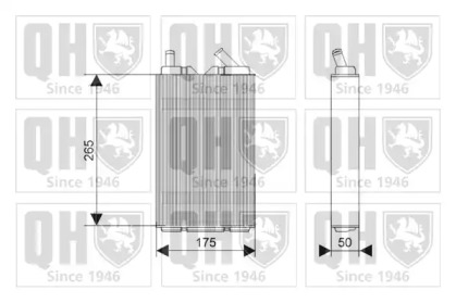 Теплообменник (QUINTON HAZELL: QHR2089)