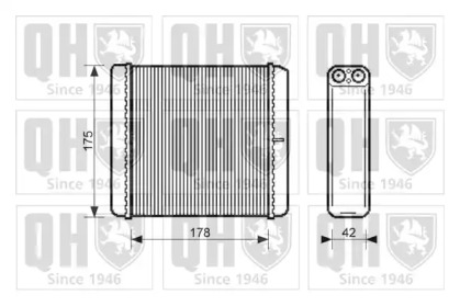 Теплообменник (QUINTON HAZELL: QHR2131)