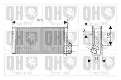 Теплообменник (QUINTON HAZELL: QHR2145)