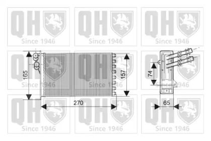 Теплообменник (QUINTON HAZELL: QHR2149)