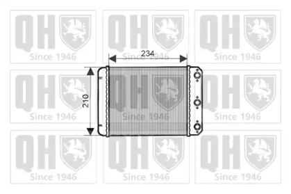 Теплообменник (QUINTON HAZELL: QHR2150)