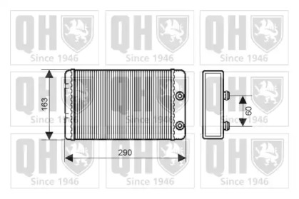 Теплообменник (QUINTON HAZELL: QHR2158)