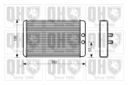 Теплообменник (QUINTON HAZELL: QHR2165)