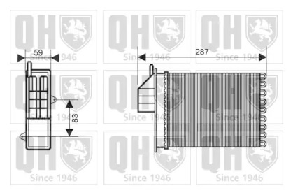 Теплообменник (QUINTON HAZELL: QHR2173)