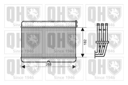 Теплообменник (QUINTON HAZELL: QHR2179)