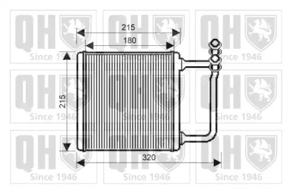 Теплообменник (QUINTON HAZELL: QHR2183)