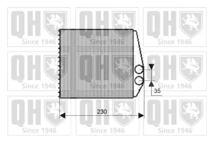 Теплообменник (QUINTON HAZELL: QHR2195)