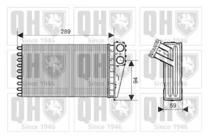 Теплообменник (QUINTON HAZELL: QHR2196)