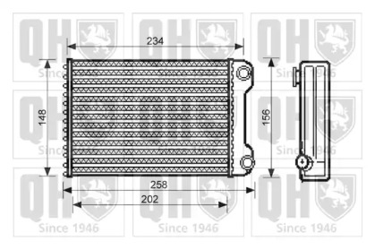 Теплообменник (QUINTON HAZELL: QHR2202)