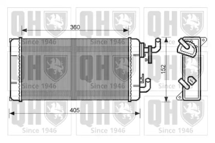 Теплообменник (QUINTON HAZELL: QHR2212)