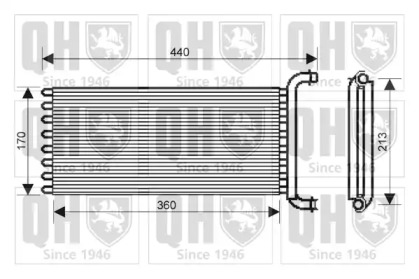 Теплообменник (QUINTON HAZELL: QHR2213)