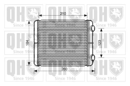 Теплообменник (QUINTON HAZELL: QHR2222)