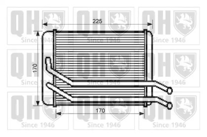 Теплообменник (QUINTON HAZELL: QHR2244)