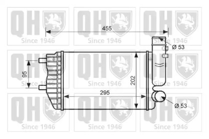 Теплообменник (QUINTON HAZELL: QIC103)