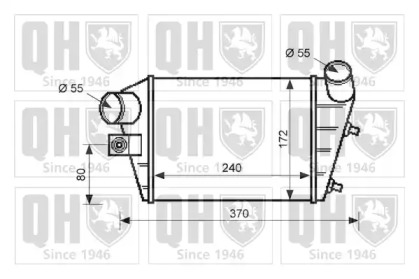 Теплообменник (QUINTON HAZELL: QIC104)