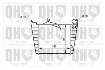 Теплообменник (QUINTON HAZELL: QIC110)