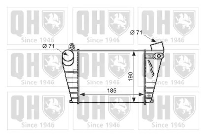 Теплообменник (QUINTON HAZELL: QIC113)