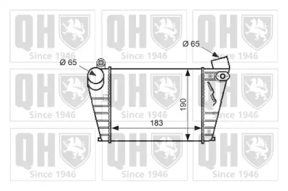 Теплообменник (QUINTON HAZELL: QIC115)