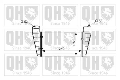 Теплообменник (QUINTON HAZELL: QIC118)