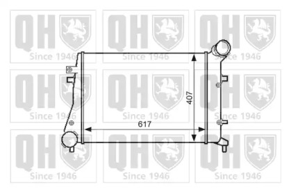 Теплообменник (QUINTON HAZELL: QIC127)