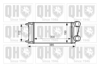 Теплообменник (QUINTON HAZELL: QIC128)