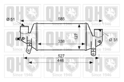 Теплообменник (QUINTON HAZELL: QIC147)