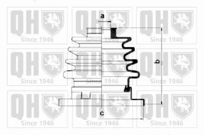 Комплект пыльника (QUINTON HAZELL: QJB126)