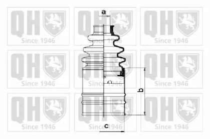 Комплект пыльника (QUINTON HAZELL: QJB2674)