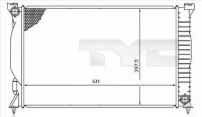 Теплообменник (TYC: 702-0019)