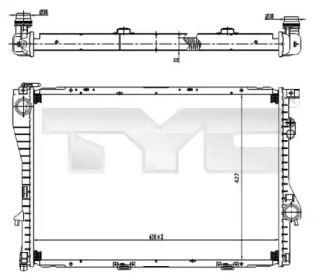 Теплообменник (TYC: 703-0005)