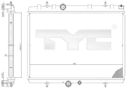 Теплообменник (TYC: 705-0065)