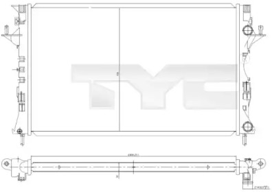 Теплообменник (TYC: 728-0049)