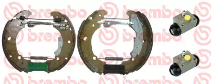 Комлект тормозных накладок (BREMBO: K 23 051)