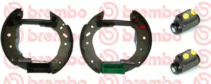 Комлект тормозных накладок (BREMBO: K 24 057)