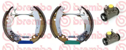 Комлект тормозных накладок (BREMBO: K 61 046)