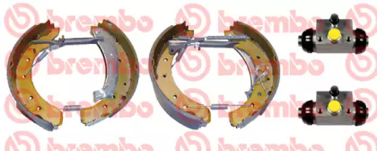 Комлект тормозных накладок (BREMBO: K 61 087)